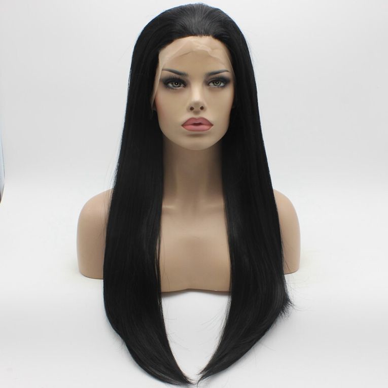 Long Natural Looking Silky Straight Hair Heat Resistant Japan
