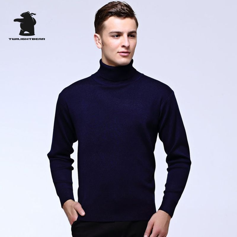 pullover with long neck