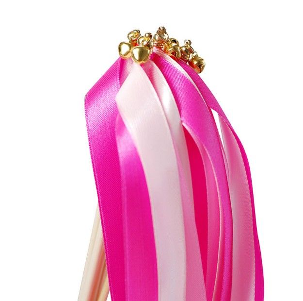 New Wirling Ribbon Streamers Wedding Favor Ribbon Stick Wish Wands