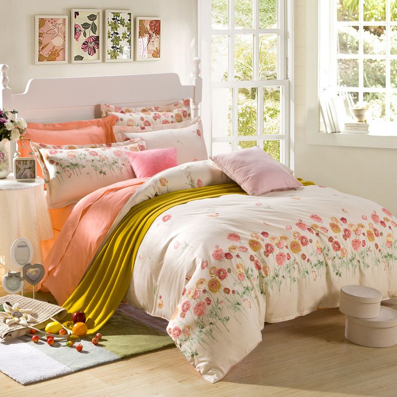 Printed Country Style Bedding Set Queen King Duvet Cover Bedsheet Printed Country Style Bedding Set Queen King Duvet Cover Bedsheet Quilt Home Textiles Girls Shabby Chic From Hycyou 67 34 Dhgate