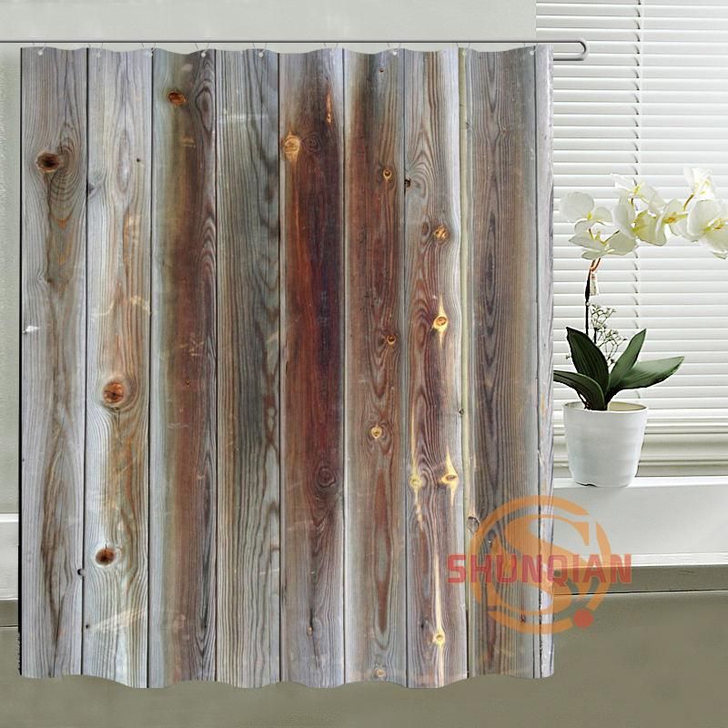 Beautiful Wood Shower Curtain Part - 14: Best Wholesale Classical Custom Shower Curtain Old Wood Bath Curtain Mondern Waterproof Polyester Fabric Shower Curtain For Bathroom Under $50.49 | Dhgate.