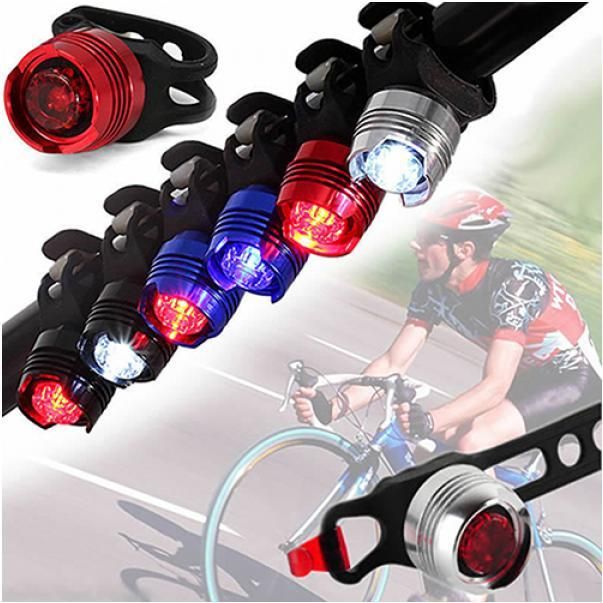 2019 Aluminum Led Bicycle Light Front Rear Tail Helmet Red White 2019 Aluminum Led Bicycle Light Front Rear Tail Helmet Red White Flash Lights Safety Lamp Cycling Caution Waterproof From Egomall
