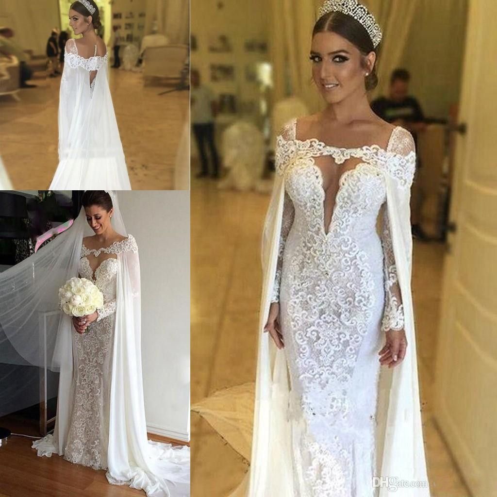 Beading Mermaid Wedding Dresses
