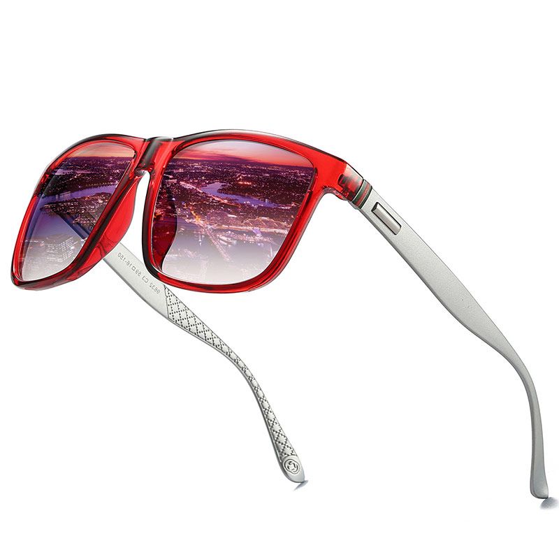 Rouge Vintage Cher Pas Surdimensionné Designer De Baviron Luxe Place Marque Femmes Carré Femme Lunettes Soleil FJcK13Tl
