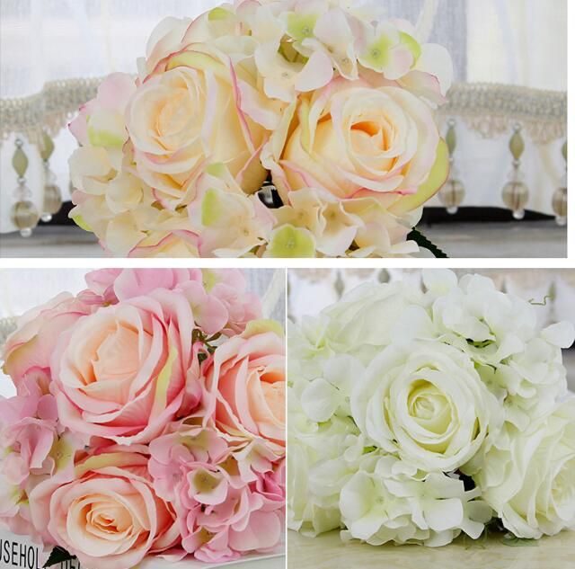 Bouquet De Fleurs Mariage Rose Et Blanc