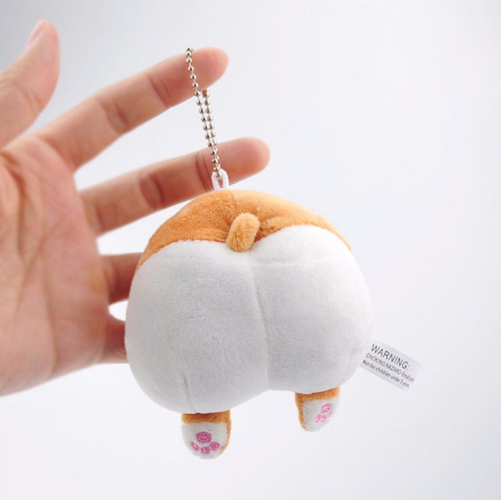 2019 Top New 35 9CM Corgi Plush Doll Anime Pendants Novelty Dolls