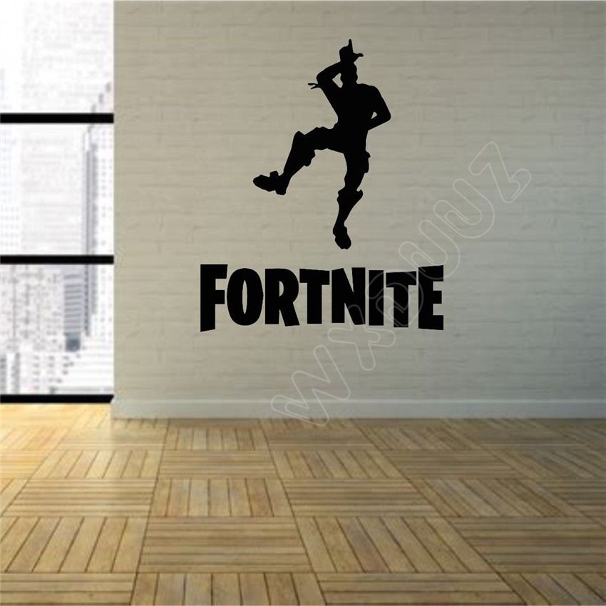Fortnite Wall Sticker Game Room Graphic Transfer Art Decor Boy