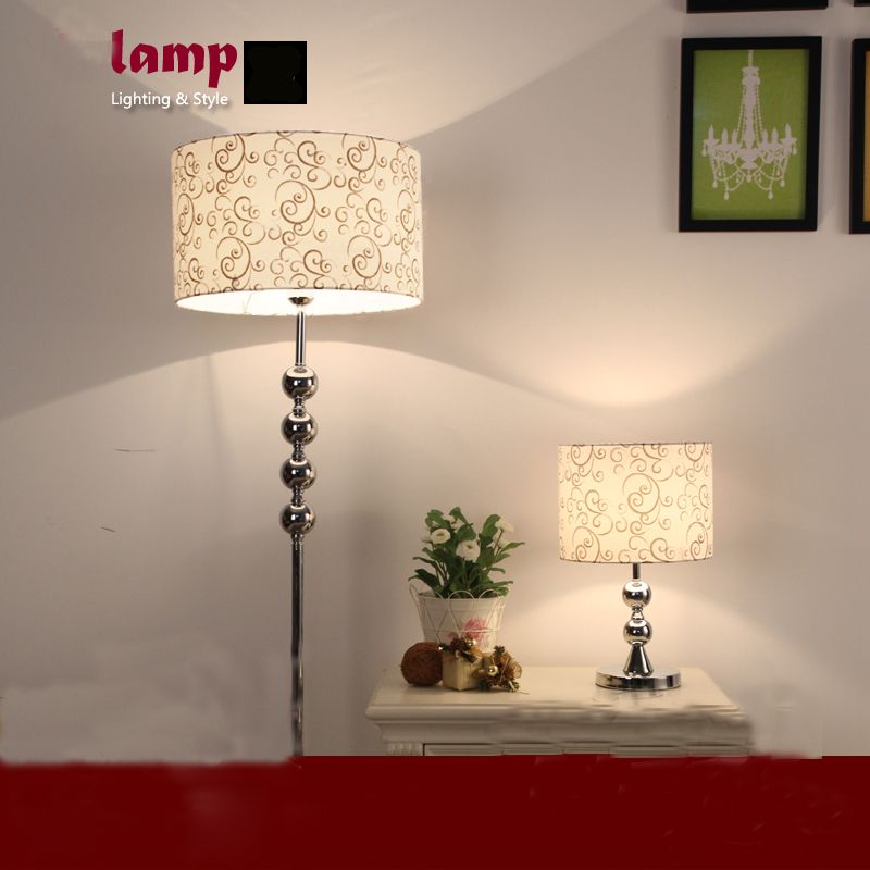 Four Chrome Ball Floor Lamp Modern Minimalist Fashion Light