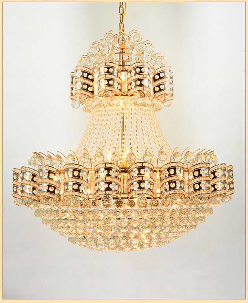 European Style Living Room Large Chandelier Luxury Villa Hotel Lobby European Style Living Room Large Chandelier Luxury Villa Hotel Lobby Floor Crystal Lamp Simple Modern Glass