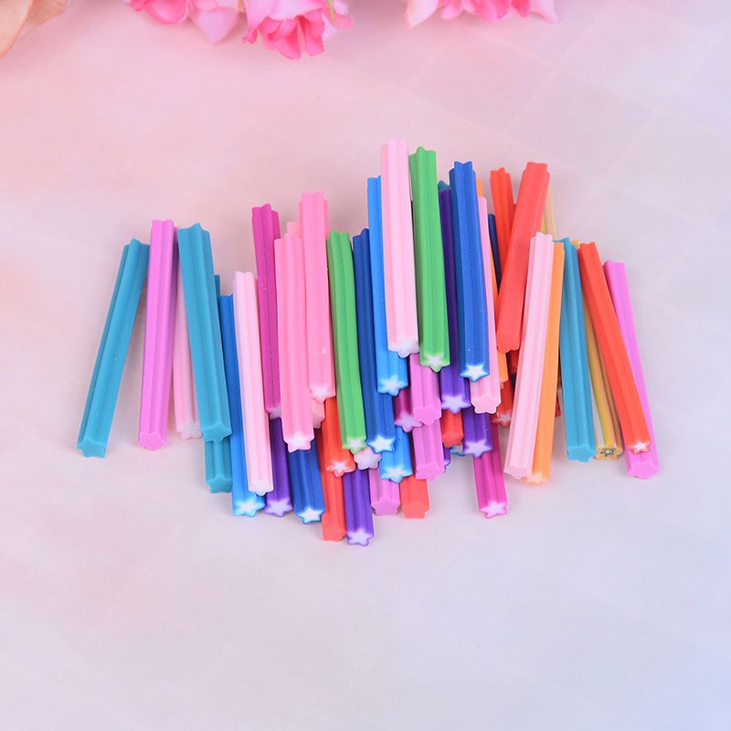 Acheter Multicolore Nail Art Canes étoile Fleur Coeur Baguettes