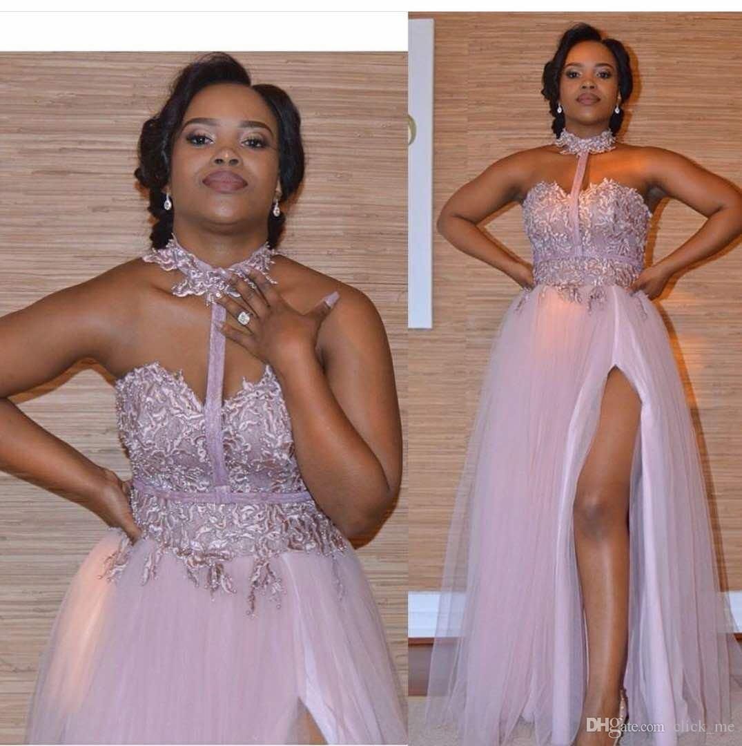 Sweetheart Halter Prom Dress