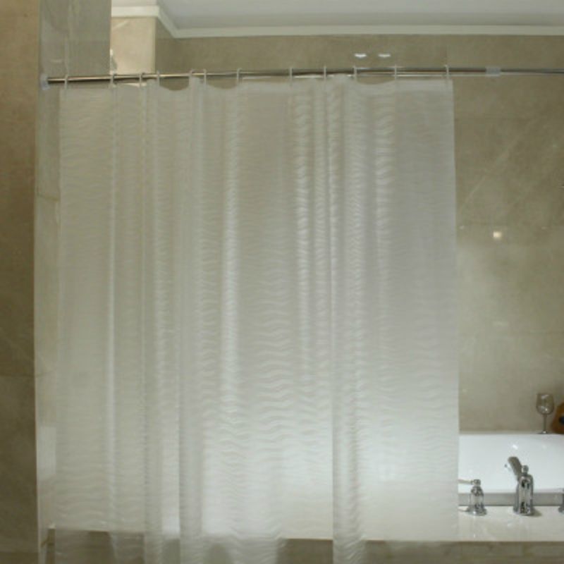 2019 High Quality Eva Translucent Circle Line Shower Curtain 2019 High Quality Eva Translucent Circle Line Shower Curtain Waterproof Mold Proof Solid Color Bathroom Curtains Home Decor From Williem 24 5 Dhgate Com