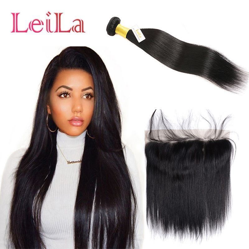 2019 Brazilian Virgin Human Hair One Bundle With 13 X 4 Lace