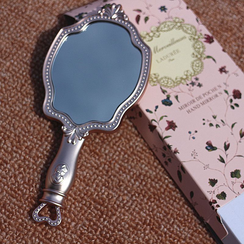 Laduree Les Merveilleuses Hand Mirror N Cosmetics Makeup - Vintage Plastic Makeup Mirror Laduree Les Merveilleuses Hand Mirror N Cosmetics Makeup - Vintage Plastic Makeup Mirror
