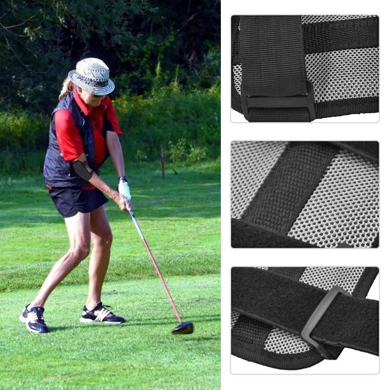Golf Swing Training Aids Nylon Elbow Correction Right Left Hand Straight Practice Brace Corrector Training Aids Tools