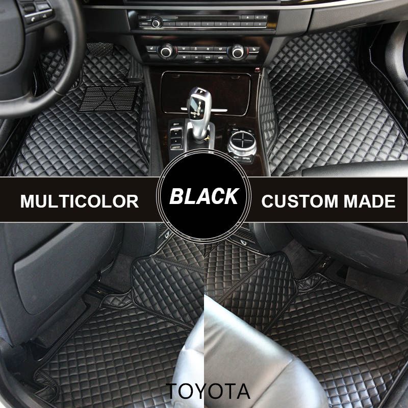 Custom Car Floor Mats For Toyota Auris Axio Aygo Camry Corolla