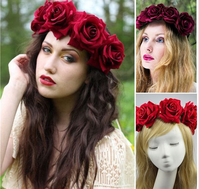 inexpensive flower crowns