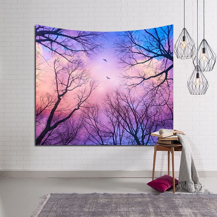 Forest Wall Decor Tapestry Wall Hanging For Living Room Boho Beach