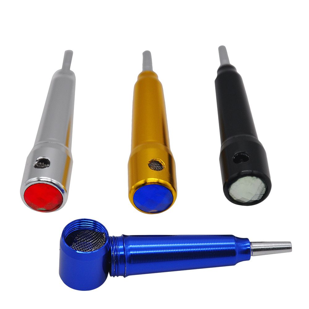 2020 Mini Small Tobacco Stems Smoke Metal Pipes Portable Creative