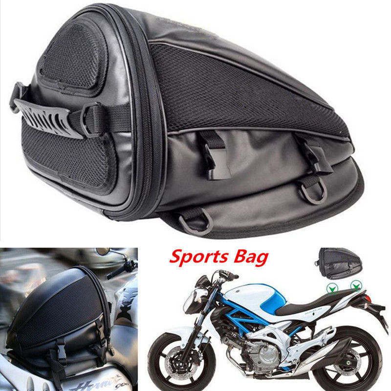 Motorcycle Bike Sports Waterproof Back Seat Carry Bag Luggage Tail Bag