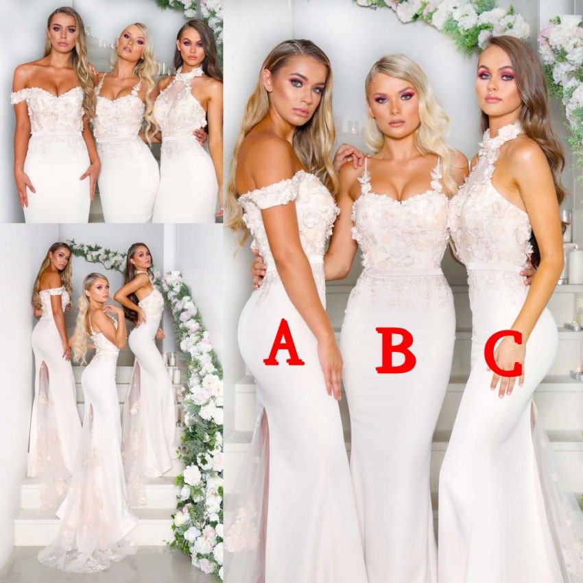 Ivory Maid of Honor Dresses