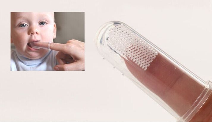 tongue brush baby