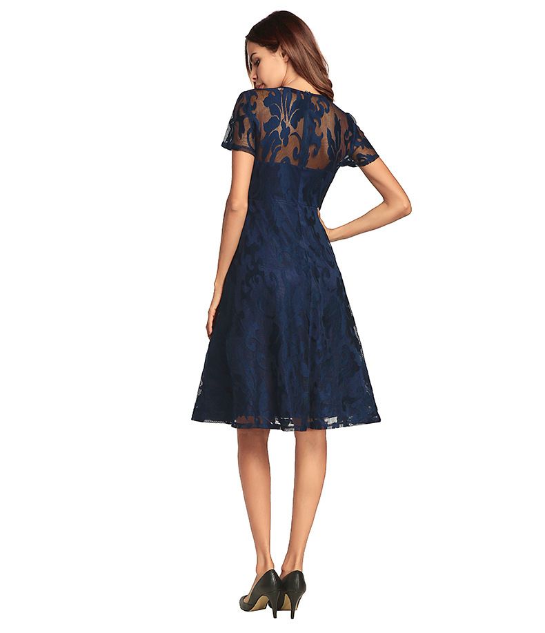 robe rockabilly courte