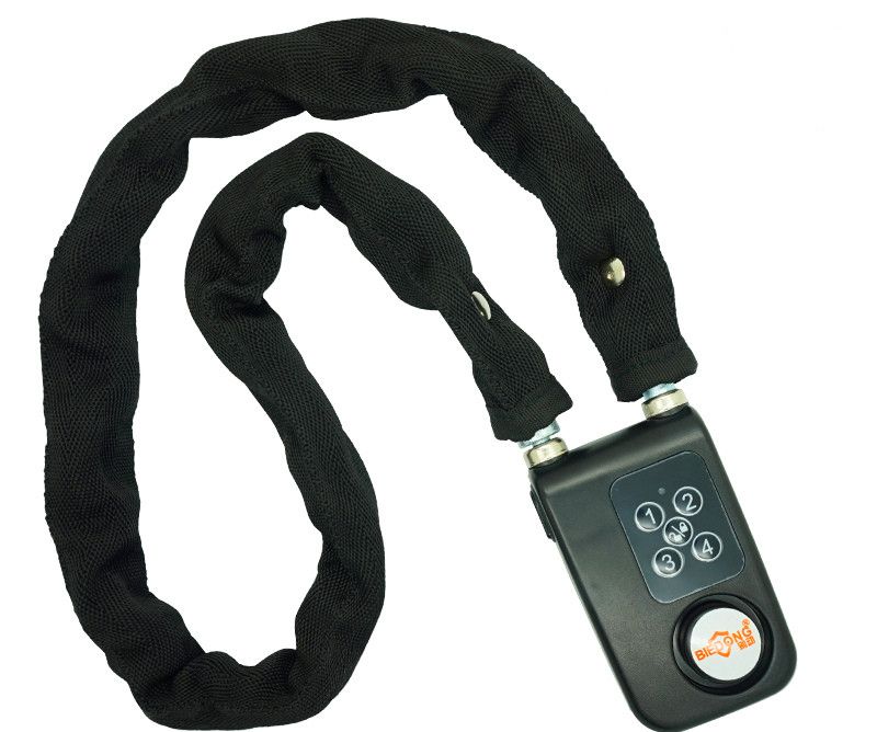 2021 Key Free Mountain Bike Motorcycle Burglar Alarm Electronic Lock