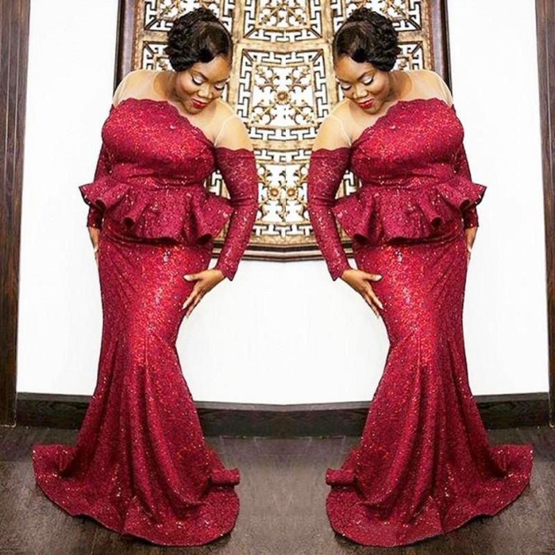 plus size sequin evening dress