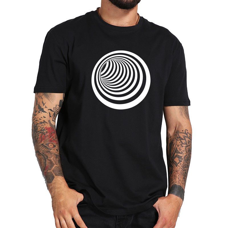 3d hole tshirt men creative design novelty o neck 100 cotton t creative tshirt design