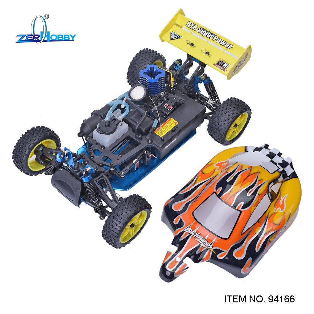 Cars on the remote control on gasoline: a brief description and features Cars on the remote control on gasoline: a brief description and features