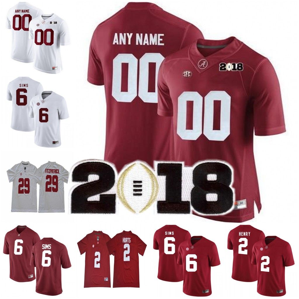 alabama football jersey 2018