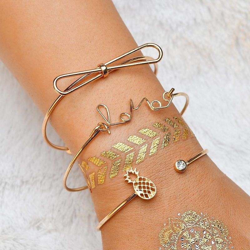 trendy personalized bangles for