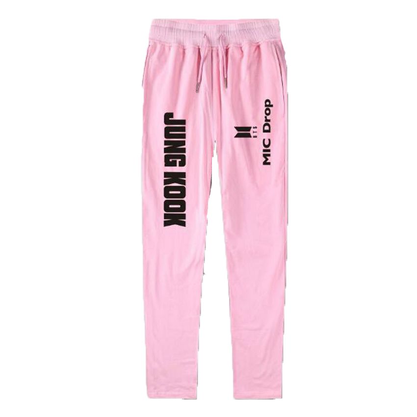 Compre Moda Coreana KPOP BTS Pantalones De Harén De 