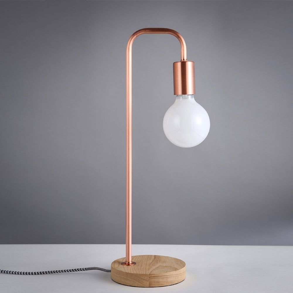 Douille Rose Tables En Bois Étude Gold Simple Bureau Table Moderne Chevet Nordic Base E27 Lampe De Salon Chambre Déco rCxdWBoe