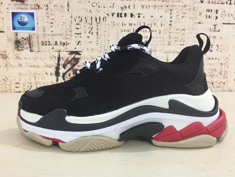 2018 Balenciaga Triple S Designer Luxury Shoes Low Top Sneakers