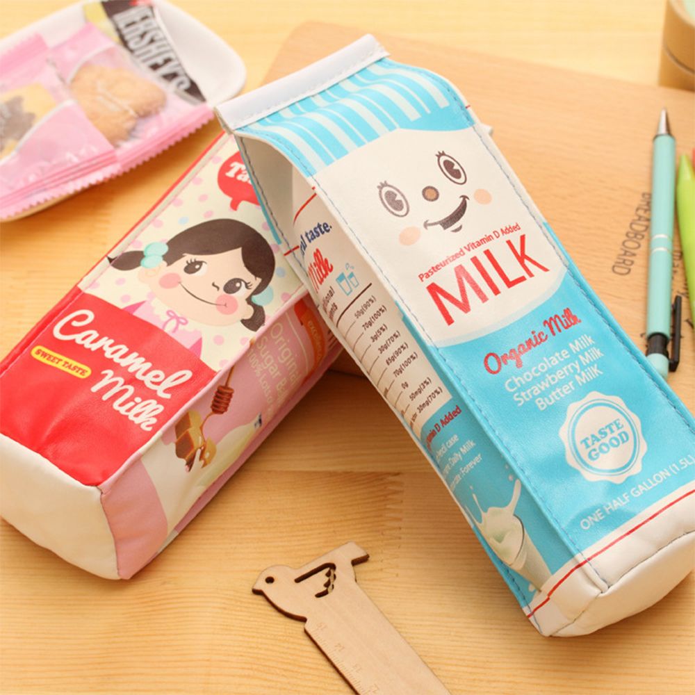novelty milk box pu
