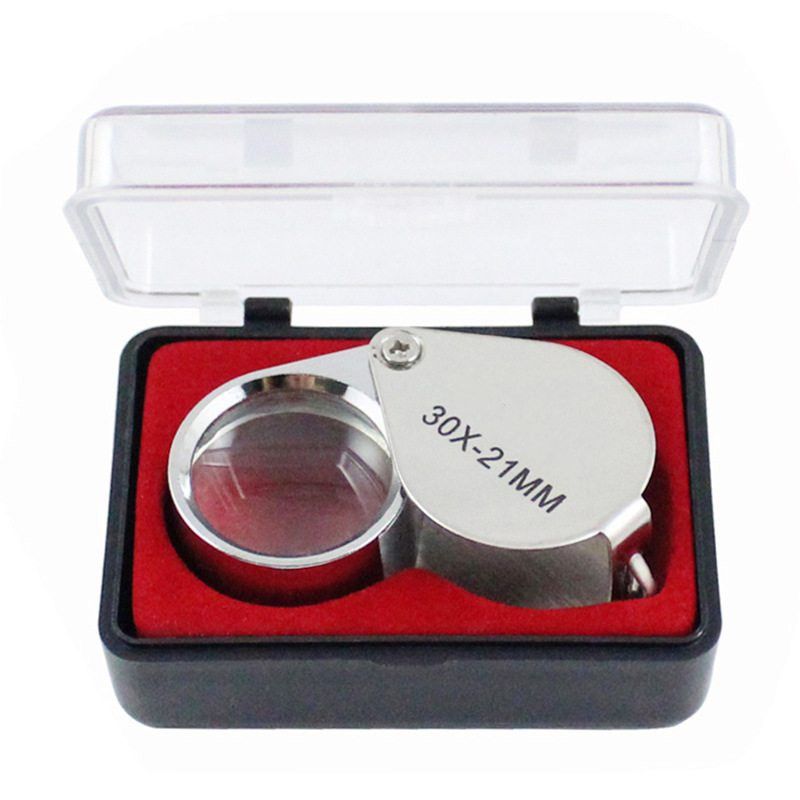 2020 Mini 30x21mm Jewelers Eye Loupes Jewelry Diamond Magnifiers