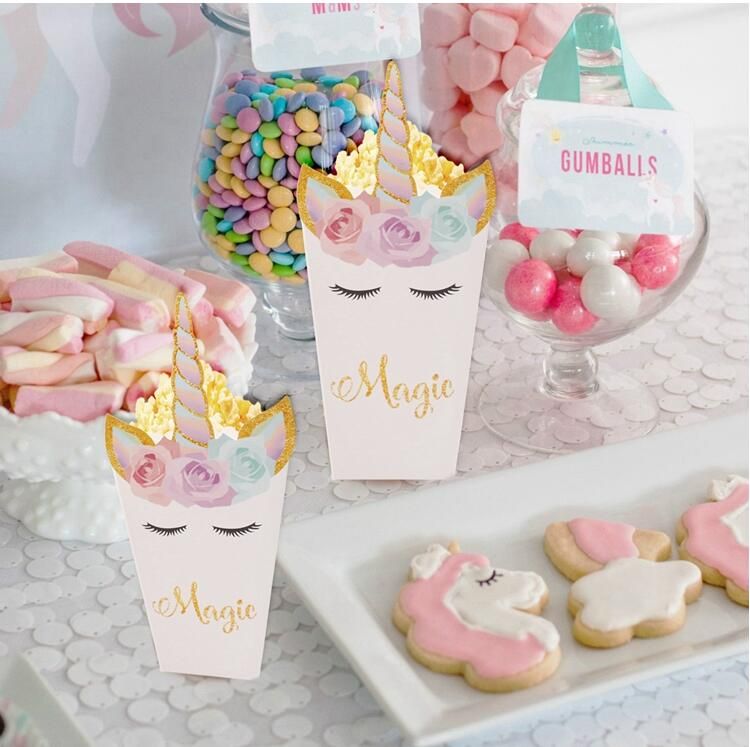 2019 unicorn party popcorn