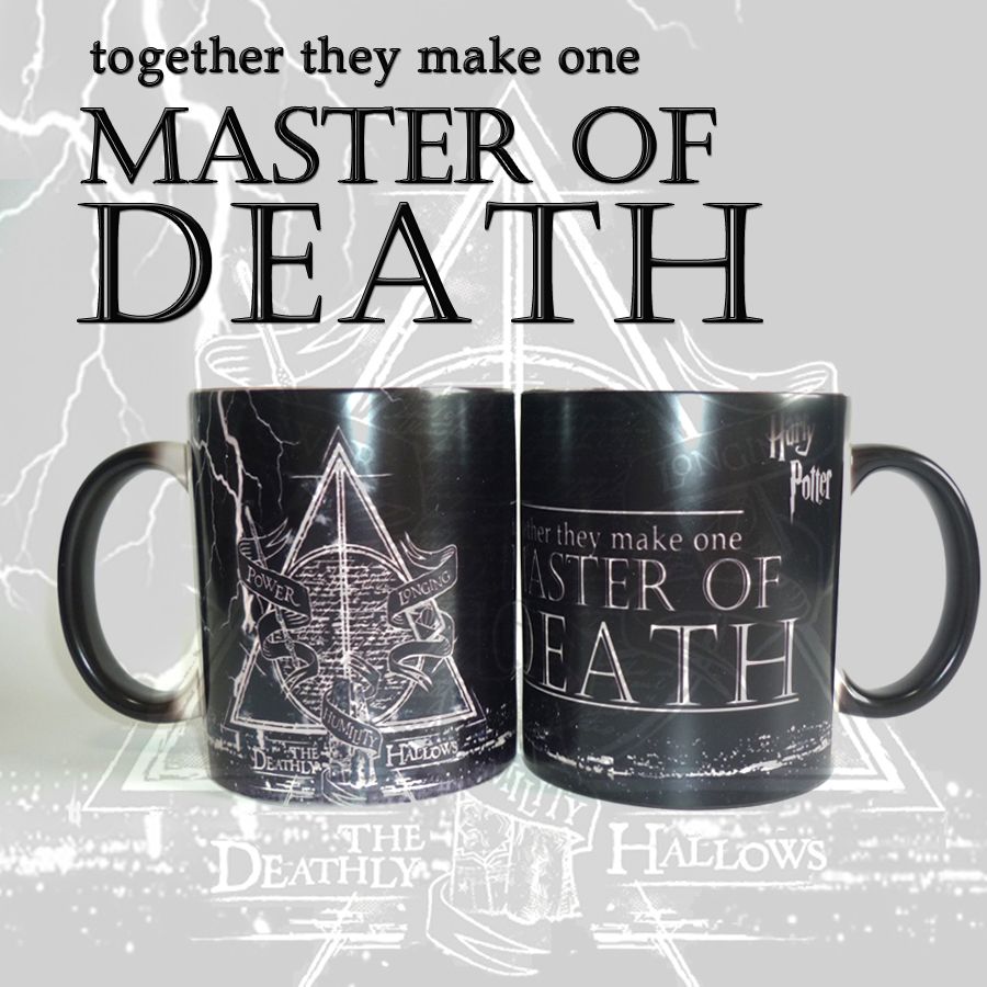 new harry potter magic mugs master of death mugs color changing mug