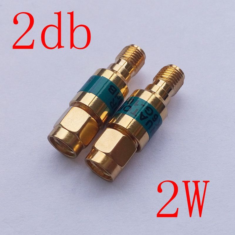 SMA JK Fixed Attenuator 1dB 2dB 3dB 5dB 6dB 10dB 15dB 20dB 30dB 40dB DC-6 GHz uk