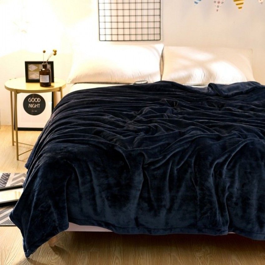 solid warm soft throw
