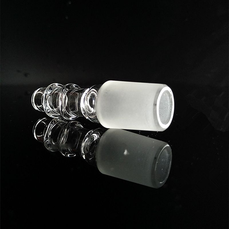 2020 Smoking Glass Mouthpiece Adapter 10mm 14mm 18mm Male Nozzle