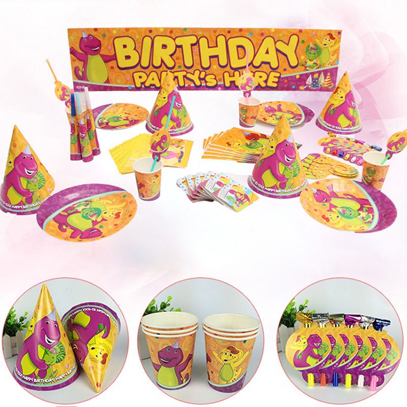 2019 Baby Shower Children Birthday Dinosaur Theme Party Decoration
