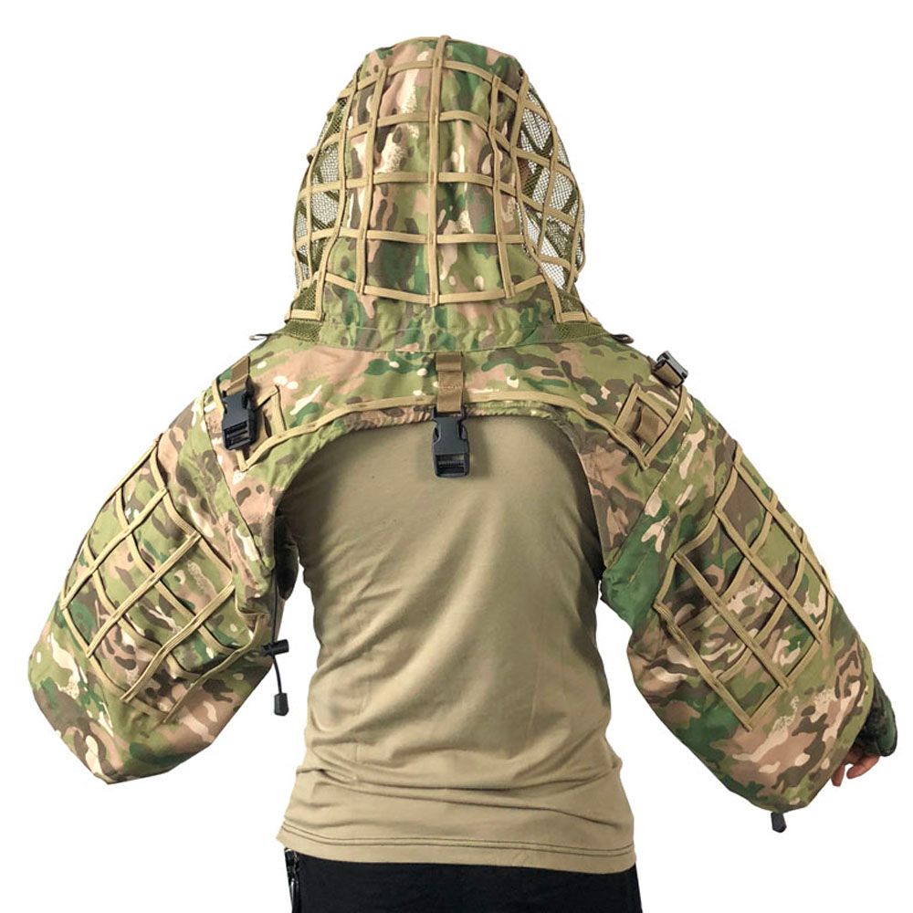 2019 Sniper Ghillie Suit Foundation, Ripstop, Camouflage Tactical