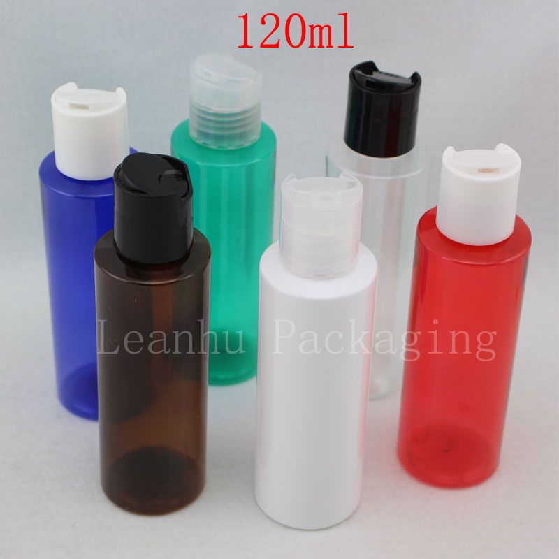 120ml X 50 Empty Small Shampoo Plastic Containers With Disc Cap 120ml X 50 Empty Small Shampoo Plastic Containers With Disc Cap Liquid Soap Pet Bottle Press Lid Cosmetic Packaging 4 Oz Large Display Perfume Bottles