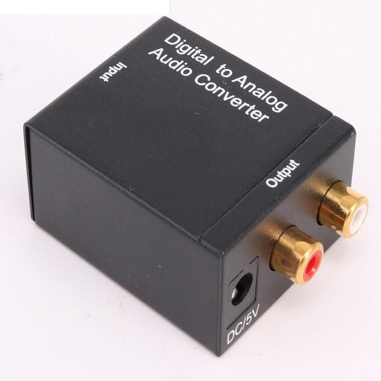 2020 Digital To Analog Audio Converter Digital To Fiber Coaxial