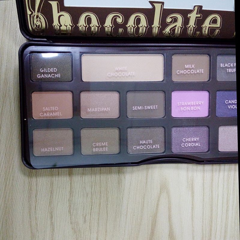 Face Makeup Palette COCOA Eye Shadow Choaoclate Bar Eyeshadow Palette