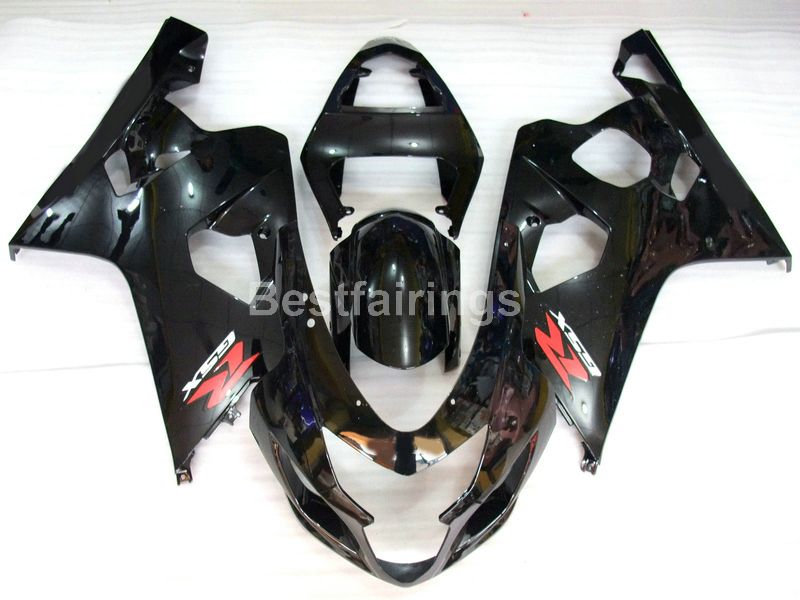 Hot Sale Fairing Kit For SUZUKI GSXR600 GSXR750 2004 2005 Black GSXR