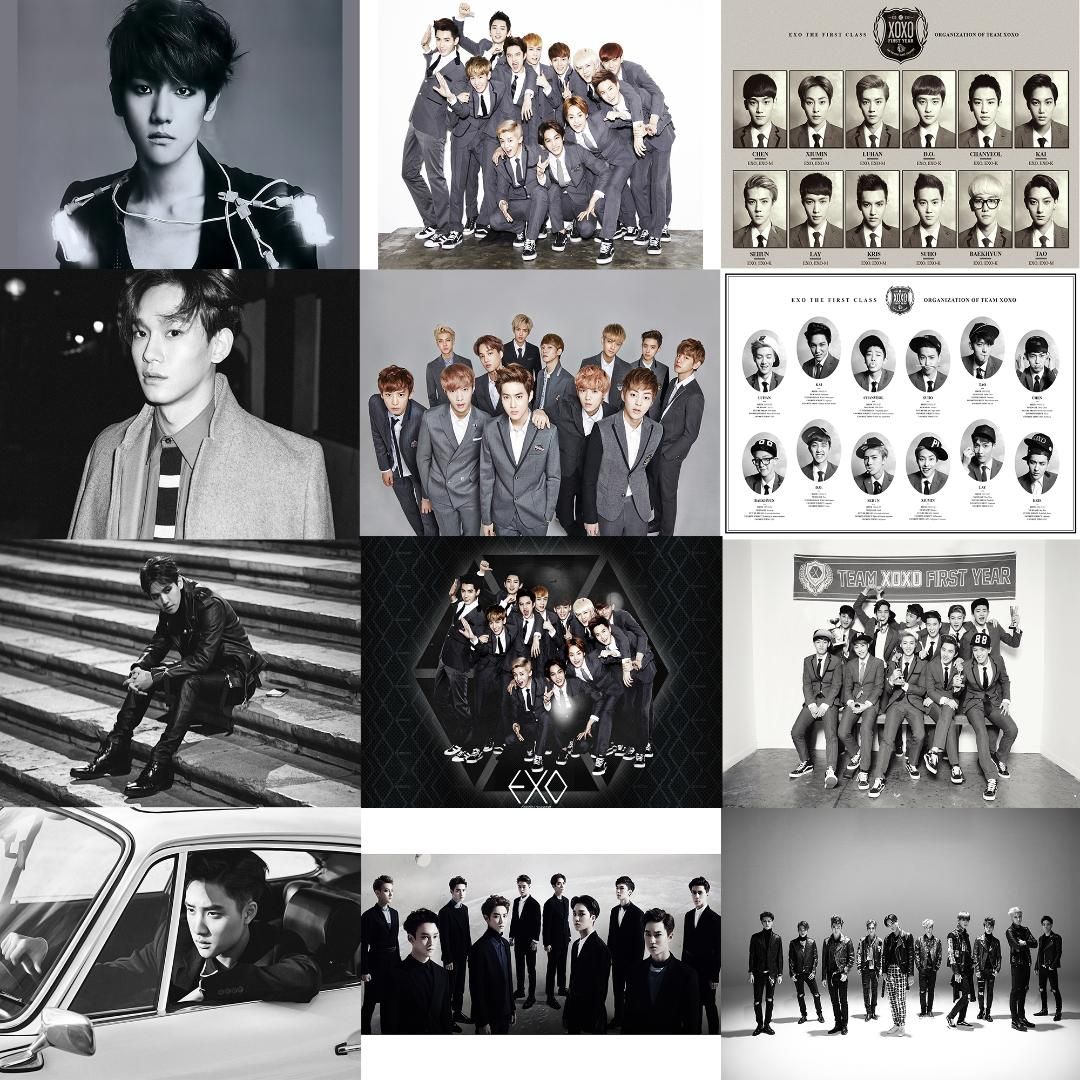 Exo Posters Wall Stickers K Pop Dance Pop Exo Exodus Xoxo Home
